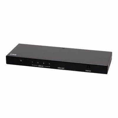 C2G41604 Cables To Go 4 x Ports 18Gbps HDMI 2.0 Ethernet Switch