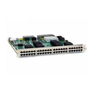 C6800-48P-TX-XL Cisco Catalyst 6800 48 x Ports 1GE Copper Module with Integrated DFC4 for Catalyst 6807-XL Switch Series