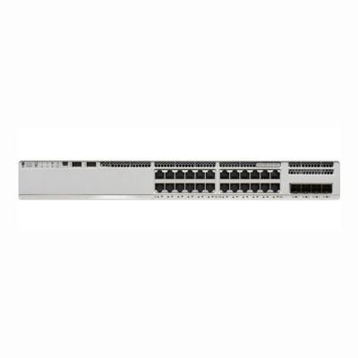 C9200L-24T-4G-E Cisco Catalyst 9200L 24 x Ports 10/100/1000Base-T 4 x SFP Layer 3 Managed Gigabit Ethernet Switch