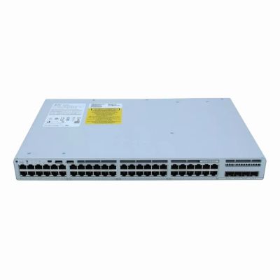C9200L-48T-4X-E Cisco Catalyst 9200 24-Ports Gigabit 10/100/1000 PoE+ 4-Ports Gigabit SFP Uplink Manageable Layer 3 Supported Rack-mountable Network Switch