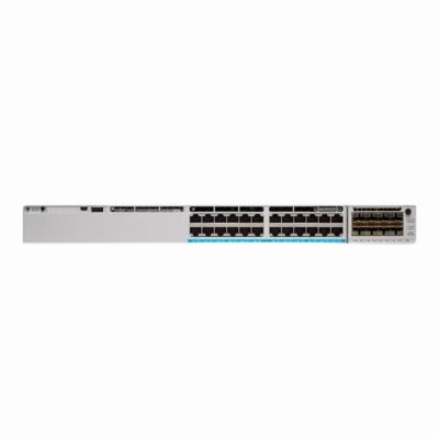 C9300-24P-A Cisco Catalyst 9300 Series 24 x Ports PoE+ 10/100/1000Base-T Layer 3 Managed Rack-Mountable Gigabit Ethernet Network Switch