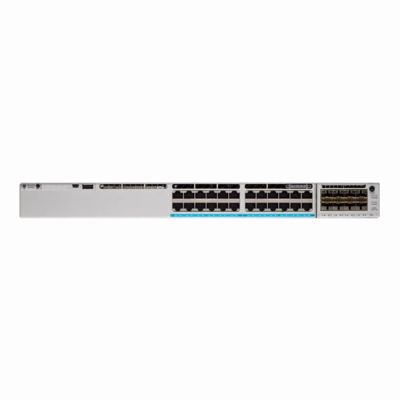 C9300-24U-A Cisco Catalyst 9300 Series 24 x UPoE+ 10/100/1000Base-T Ports Layer 3 Managed Rack-Mountable Gigabit Ethernet Network Switch