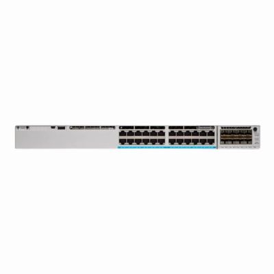 C9300-24U-E Cisco Catalyst 9300 Series 24 x UPoE+ 10/100/1000Base-T Ports Layer 3 Managed Rack-Mountable Gigabit Ethernet Network Switch