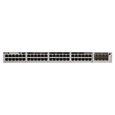 C9300-48P-E Cisco Catalyst 9300 Series 48 x Ports PoE+ 10/100/1000Base-T Layer 3 Managed 1U Rack-mountable Gigabit Ethernet Network Switch