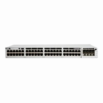 C9300-48T-A Cisco Catalyst 9300 Series 48 x Ports 10/100/1000Base-T Layer 3 Managed 1U Rack-mountable Gigabit Ethernet Network Switch