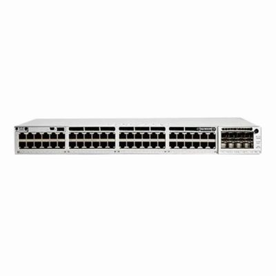 C9300-48T-E Cisco Catalyst 9300 Series 48 x Ports 10/100/1000Base-T Layer 3 Managed 1U Rack-mountable Gigabit Ethernet Network Switch