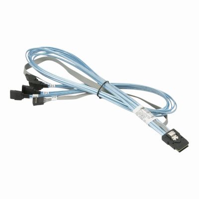 CBL-0294L-01 Supermicro MiniSAS to 4 SATA Reverse Breakout Crossover Cable