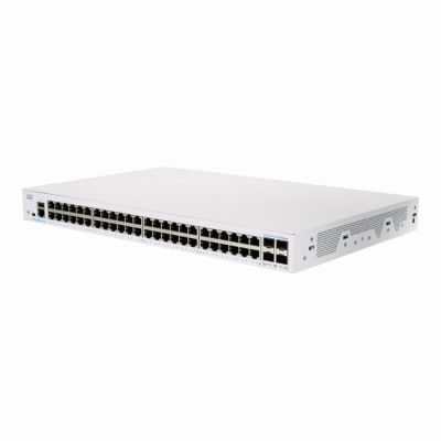 CBS250-48P-4G Cisco Business 250 Series 48 x Ports 10/100/1000Base-T + 4 x SFP Layer 2 Managed Gigabit Ethernet Network Switch