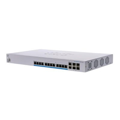 CBS350-12NP-4X Cisco Business 350 12 x RJ-45 Ports PoE+ 5GBase-T 2 x Copper/SFP+ Combo Ports 2 x SFP+ Ports Layer 3 Managed Rack-mountable Gigabit Ethernet Network Switch