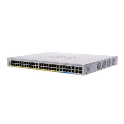 CBS350-48NGP-4X Cisco Business 350 Series CBS350-48NGP-4X 40 x RJ-45 Ports PoE+ 8 x Ports PoE+ 5GBase-T 2 x RJ-45/SFP+ 10GBE Ports 2 x SFP+ Ports Layer 3 Managed Rack-Mountable Gigabit Ethernet Network Switch
