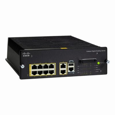 CDB-8U Cisco Catalyst Digital Building Series 8 x Ports UPoE 10/100Base-TX Layer 2 Fast Ethernet Network Switch
