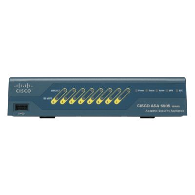 ASA5505-BUN-K9 Cisco ASA 5505 8-Port Firewall Appliance with SW