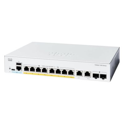 C1200-8FP-2G Cisco Catalyst 8-Port Gigabit PoE+ Switch