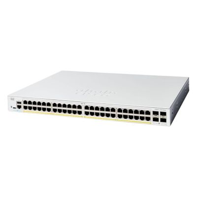 C1300-48T-4X Cisco Catalyst 1300-48T-4X 48-Port Managed Rack-Mountable Switch