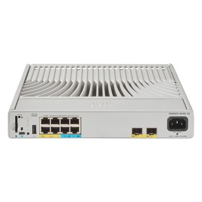 C9200CX-8UXG-2X-A Cisco Catalyst 9200CX 8-Port Multigigabit PoE+ Switch (Network Advantage)