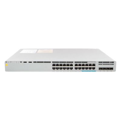 C9200L-24P-4X-E Cisco Catalyst 9200L Series C9200L-24P 24 x Ports PoE+ 10/100/1000Base-T + 4 x SFP+ Ports Layer 3 Managed Gigabit Ethernet Network Switch