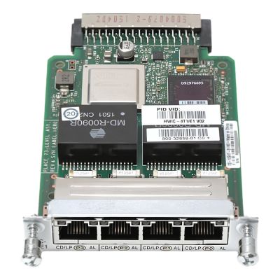 HWIC-4T1/E1 Cisco 4-Port Clear Channel T1/E1 HWIC