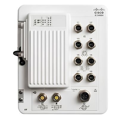 IE-3400H-8T-A Cisco Catalyst IE3400 Heavy Duty Switch, 8 Gigabit Ethernet M12 (X-Coded) Ports