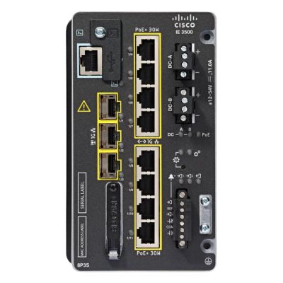 IE-3500-8P3S-E Cisco IE3500 with 8 GE PoE+ and 3 GE SFP Modular Switch