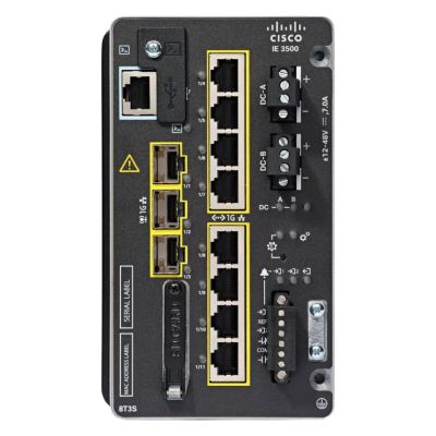IE-3500-8T3S-A Cisco Rugged IE3500 Series 11-Port Managed Switch NA