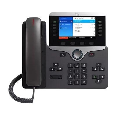 CP-8861-K9 Cisco 8861 5-Line Dual-Port Ethernet 5-Inch LCD Bluetooth Wi-Fi IP Phone