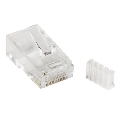 CRJ45C6SOL50 StarTech Cat6 RJ45 Modular Plugs for Solid Wire, 50-Pack