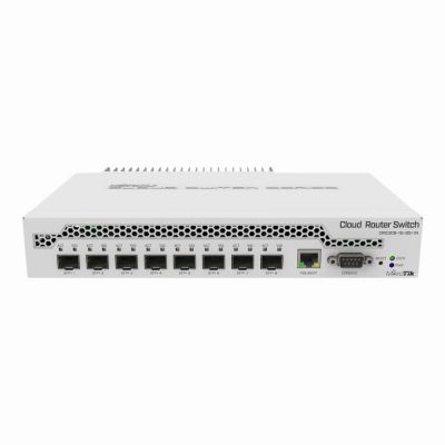 CRS309-1G-8S+IN Mikrotik 8-Ports 10GBase-X SFP+ 1-Port RJ-45 Gigabit Ethernet Desktop Switch