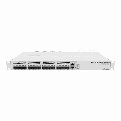 CRS317-1G-16S+RM Mikrotik 16-Ports 10GBase-X SFP+ 1-Port RJ-45 LAN Layer 3 Managed Rack-mountable Gigabit Ethernet Switch