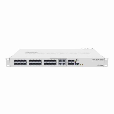 CRS328-4C-20S-4S+RM Mikrotik 20x1Gbps SFP 4x10Gbps SFP+ Managed Switch