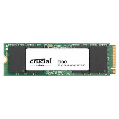 E100 Crucial 480GB PCIe 4.0 x4 NVMe M.2 2280 Client SSD