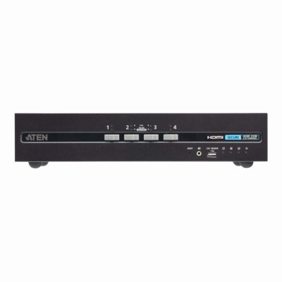 CS1144H4C ATEN 4-Port USB HDMI Dual Display Secure KVM Switch