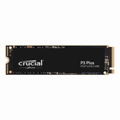 CT1000P3PSSD8 Crucial P3 Plus 1TB PCIe Gen 4.0 x4 NVMe TLC M.2 2280 Solid State Drive