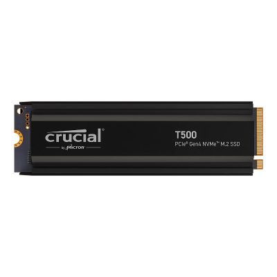 Crucial CT2000T500SSD5 T500 2TB NVMe M.2 (2280) Internal SSD with Heatsink