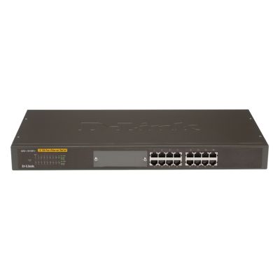 DES-1016R+ D-Link 16-Port 10/100Base-TX Layer 2 Unmanaged Rack-Mount Switch
