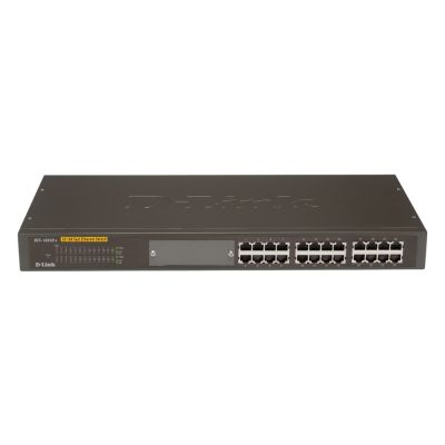DES-1024R D-Link 24-Port 10/100Base-TX Fast Ethernet Switch Rack/Desktop