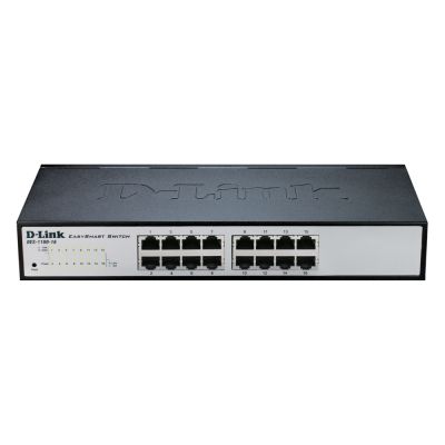 DES-1100-16 D-Link 16-Port 10/100Base-FX Layer 2 Managed Fast Ethernet Switch