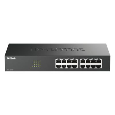 DGS-1016D/E D-Link 16-Port 10/100/1000Base-T Unmanaged Layer 2 Switch