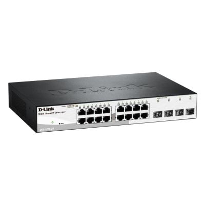 DGS-1210-20 D-Link 16x1GBase-T 4xCombo RJ-45/SFP Layer 2 Managed Switch