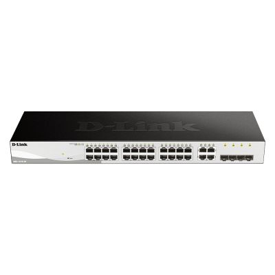 DGS-1210-28 D-Link 24-Port Gigabit Layer 2 Managed Switch Fanless