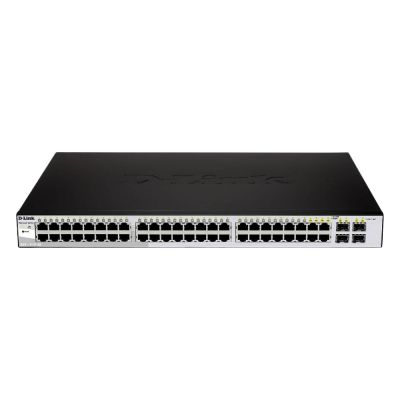 DGS-1210-48/E D-Link 48-Port Layer 2 Gigabit Switch 44x 1000Base-T 4x Combo SFP