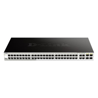 DGS-1210-52 D-Link 48-Port Gigabit Layer 2+ Managed Switch Rack-Mount