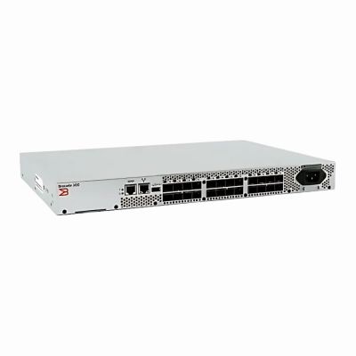 D4XG7 Dell Brocade 300 24 x Ports 8Gb Fibre Channel 8 x Active Ports SAN Switch