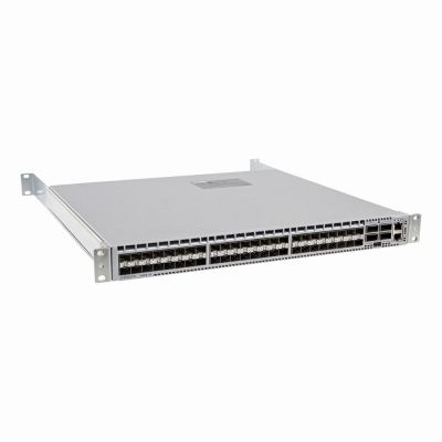 DCS-7050S-64-F Arista 7050 48x SFP+ and 4x QSFP+ Switch Front-to-rear Airflow and 2x 460W AC Power Supplies