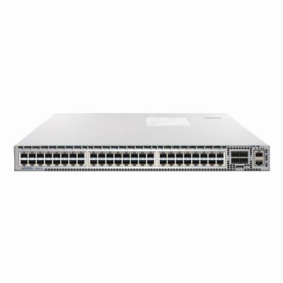 DCS-7050T-52-F Arista 7050 48 x RJ-45 Ports 10GBase-T + 4 x SFP+ Ports Front-To-Rear Airflow Layer 3 Managed 1U Rack-mountable Gigabit Ethernet Network Switch