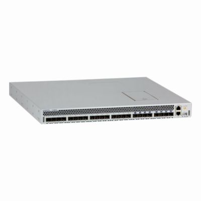 DCS-7124FX-R Arista 7124FX 24x 10GbE SFP+ Switch FPGA SSD Precision Clock Rear-to-front Airflow 2x AC Power Supplies 2x C13-C14 Cords