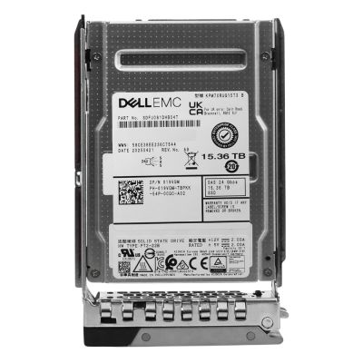 019VGM Dell 15.36TB SAS 24Gbps Read Intensive 1DWPD 2.5-inch Hot-Plug SSD