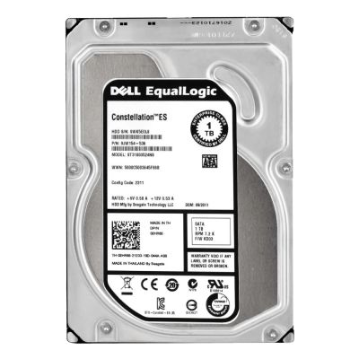 02HR85 Dell EqualLogic 1TB 7.2K RPM SATA 3.5 Inch Hard Drive for PS4000E PS5000E PS6000E