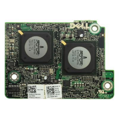 06JRC Dell Broadcom 5709S 4-Port 1GbE Gigabit Ethernet Mezzanine NIC