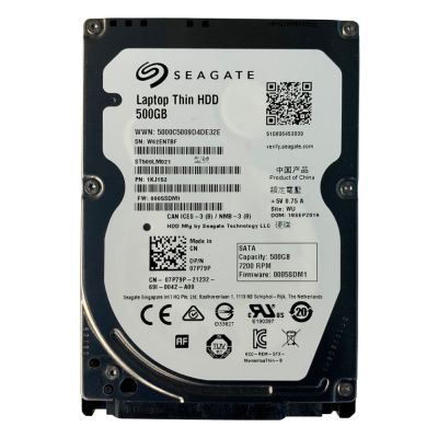 1KJ152 Dell 500GB 7200RPM SATA 6Gb/s 64MB Cache 2.5-inch Hard Drive