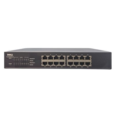221-4730 Dell PowerConnect 2216 16-Port 100Base-T Layer 2 Unmanaged Switch 1U Rack